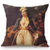 French Painter Eugene Delacroix Liberty Guiding The People Famous Oil Painting Home Decorative Pillow Case Sofa Cushion Cover