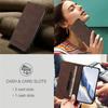 Applicable iPhone 17 pro max Solid Color Strong Magnetic Anti-Skimming Leather Case16E Full protection against falls