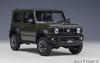 AUTOart 1/18 Scale Suzuki Jimny Sierra (JB74) Moss Green Finished Model 78509