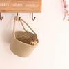 Storage Basket Household Cotton Woven Finish Basket Nordic Small Hanging Basket Cotton Rope Storage