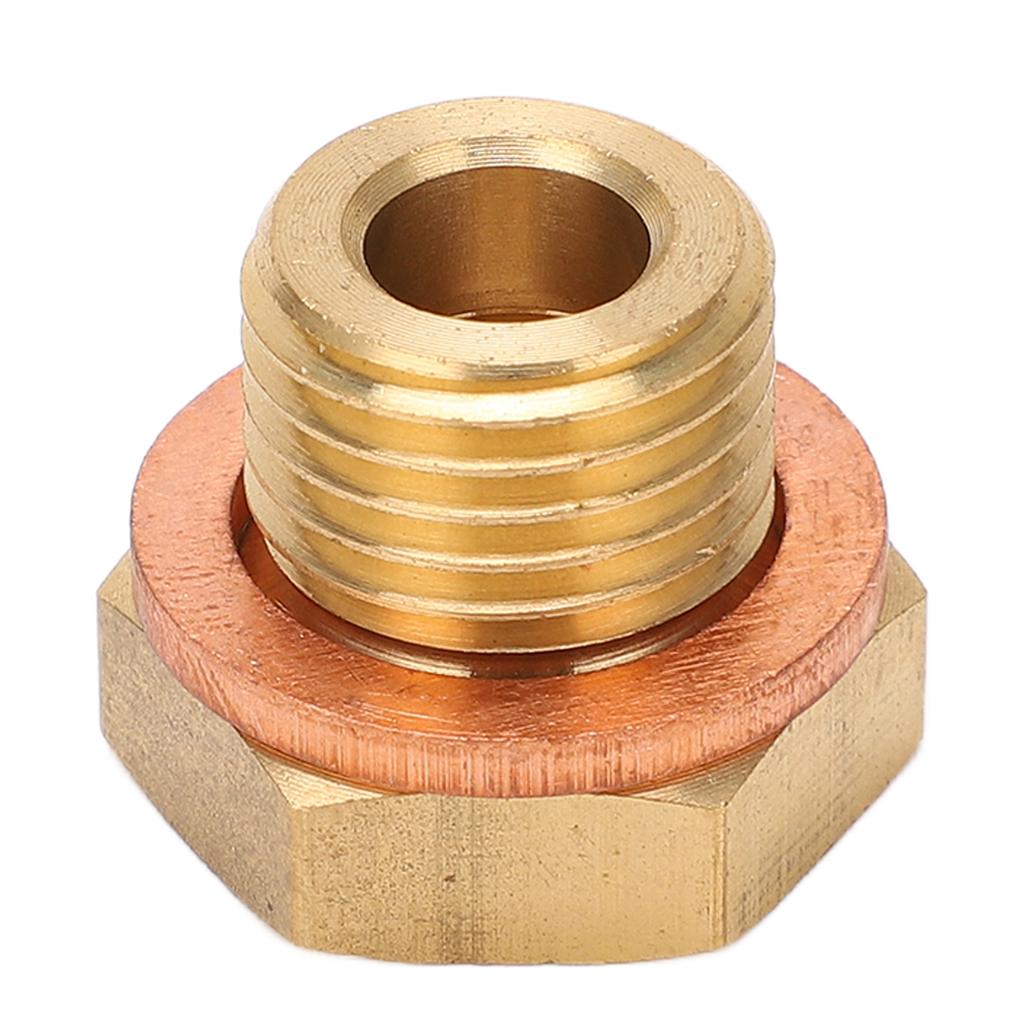 Car High Strength Universal Pressure Temperature Gauge Sender Adapter 1/8in NPT to M14x1.5 Male Auto PartsReplacement Sensors2