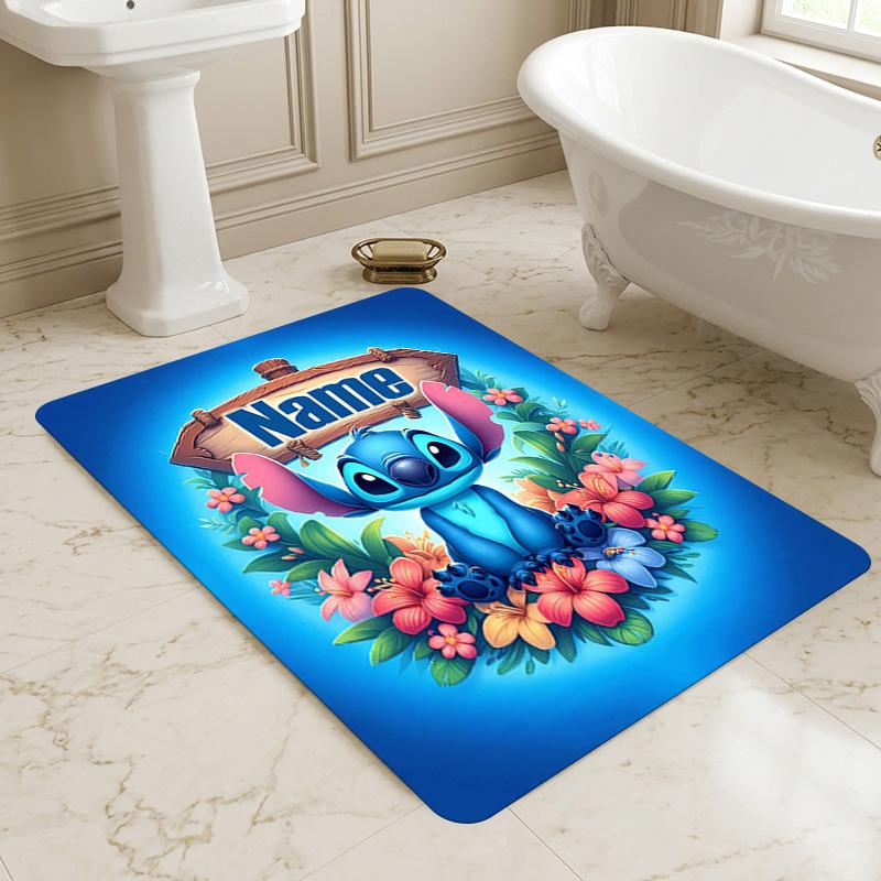 Personalized Name Island Paradise Living Room Non-Slip Area Rug Soft Carpet for Bedroom Kids Playroom Sofa Office Home Decor Doormat