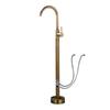 Baerlan LY209 Antique Brass Floor-Mounted Bathtub Faucet