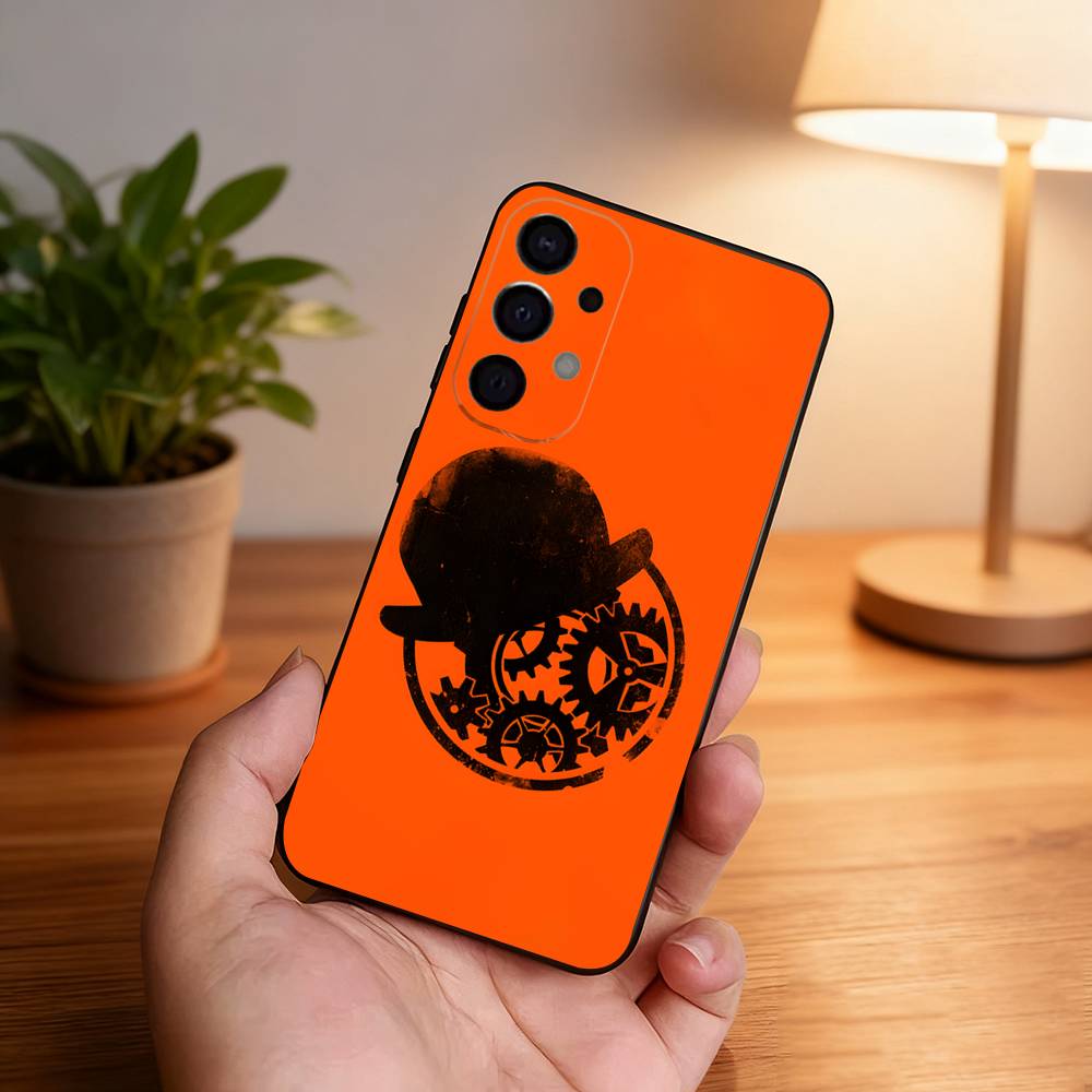A C-Clockwork O-Orange Phone Case For Samsung S25,S24,S21,S22,S23,S30,Ultra,S20,Plus,Fe,Lite,5G Black Cover
