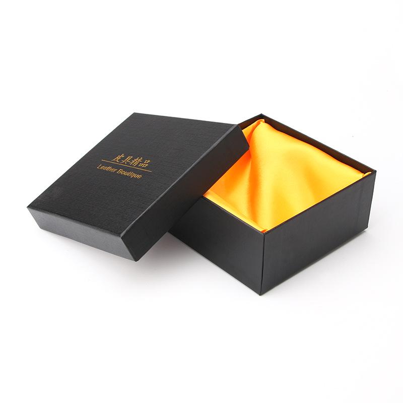 Men's and Women's Belt Packaging Box Set with Drawer and Black Nail Punch.