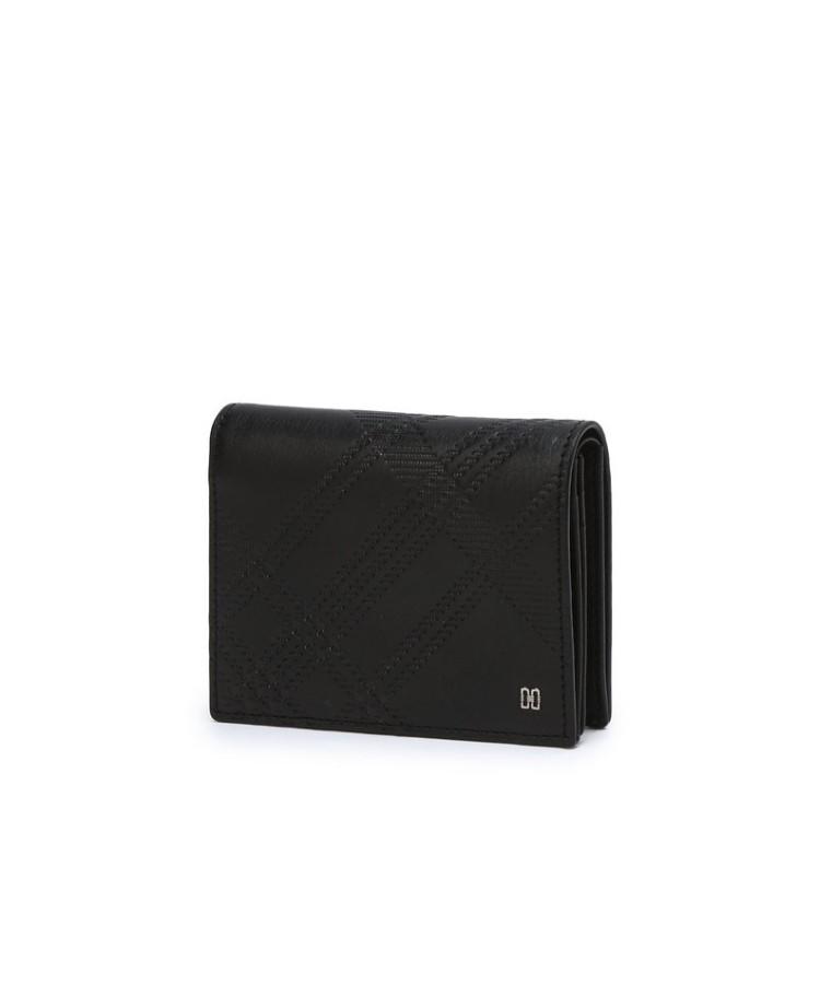 Daks Men'S Accessories Brown Cowhide Check Embossed_Dbho6E055Bk