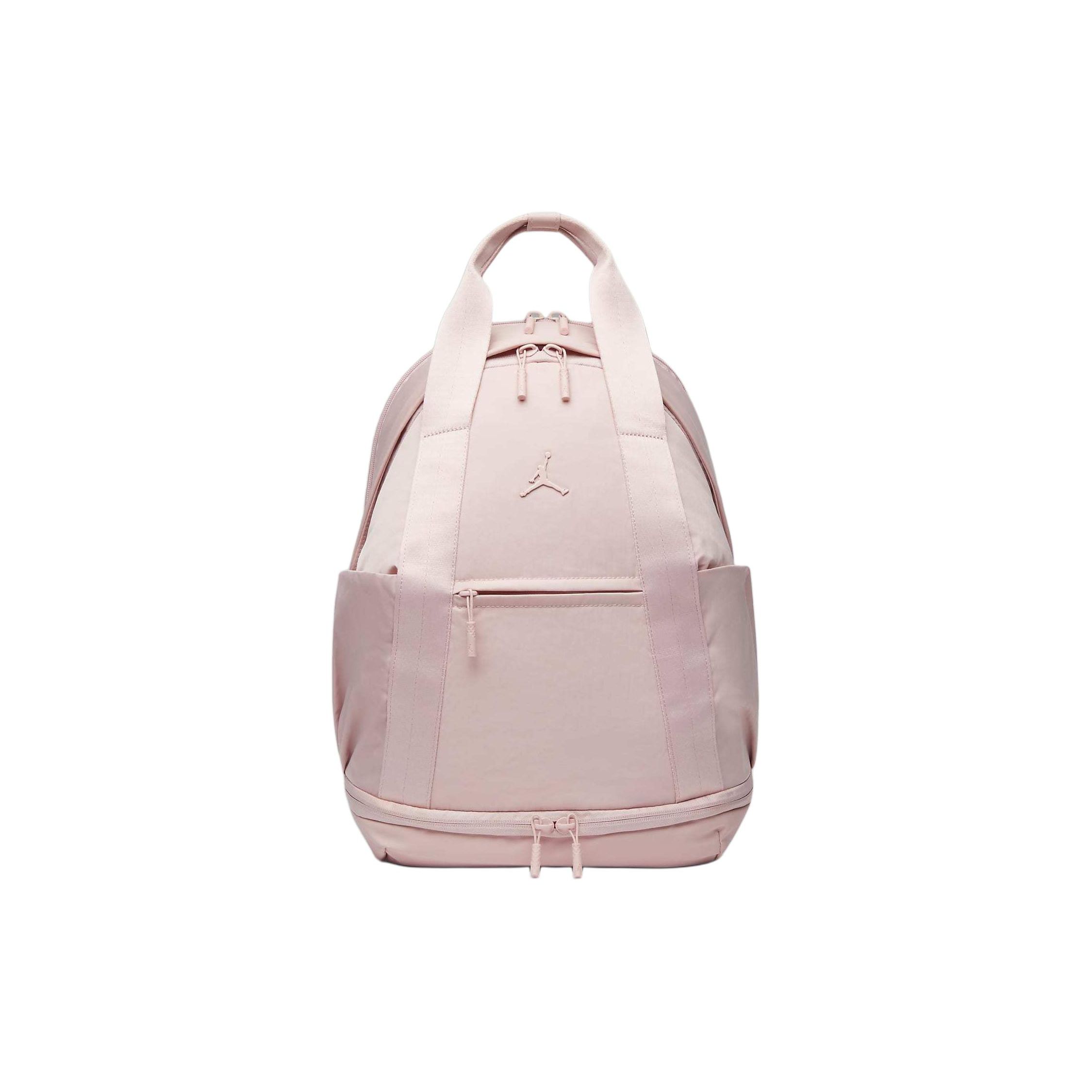 

Jordan Storage Zipper Pocket Compartment Nylon Backpack Women Backpack Ceramic-Pink HF7334-664 Glaze Pink