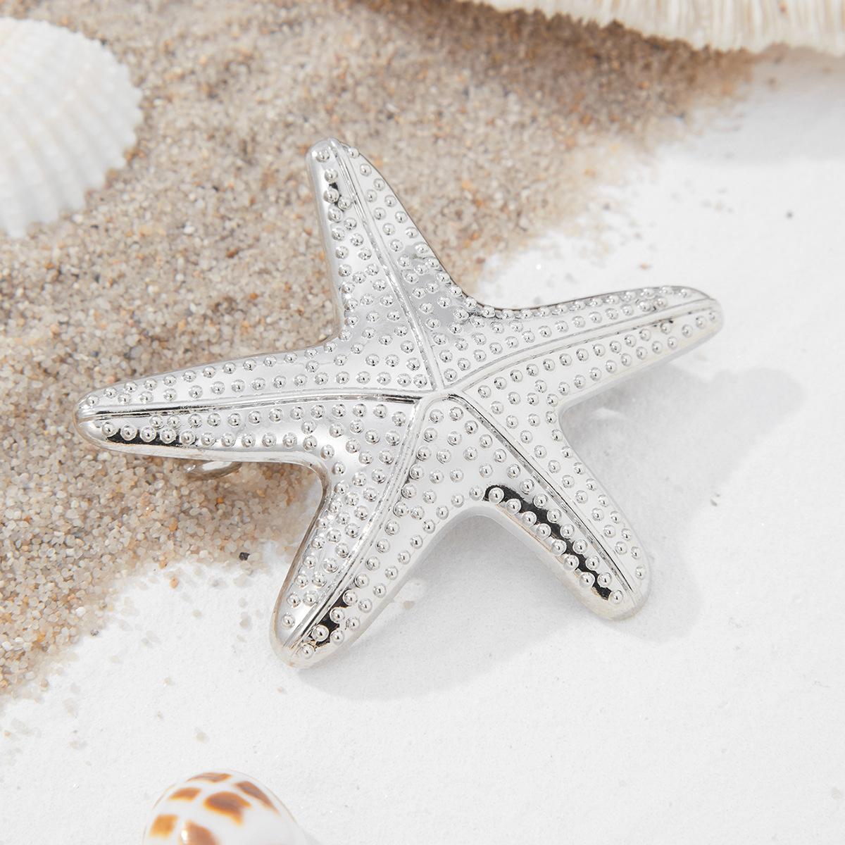 

European and American Style Women s Jewelry, Ocean-themed Alloy Spring Clip, Ponytail Braiding Hair Accessory, Versatile Hair Clip