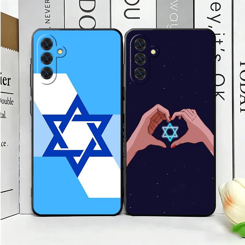 David Jewish Star Symbol Soft Phone Case for Samsung A17 A37 A57 A16 A26 A36 A56 A15 A25 A35 A55 A14 A24 A34 A54 A13 A23 A33 A53
