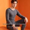 MaoRen Men's Goose Down Cashmere Silk Thermal Underwear Set