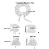 Lace Decorative Collar Wrist Cuffs Set Anime Event Gathering Neckwear Costume Accessories For Fashion Cosplay Enthusiast