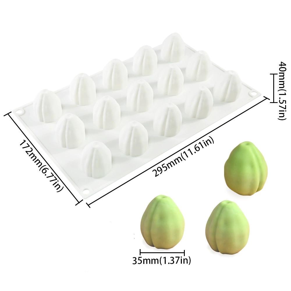 Mango Raspberry Silicone Molds for Baking Mousse 3D Fruit Lemon Strawberry Chocolate Cake Decoration Mold Kitchen Tools