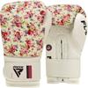 RDX Boxing Gloves BGR-FL5B White/Pink 8oz