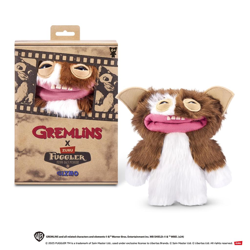 Fuggler Gremlins Gizmo Plush Toy 15710B Authentic