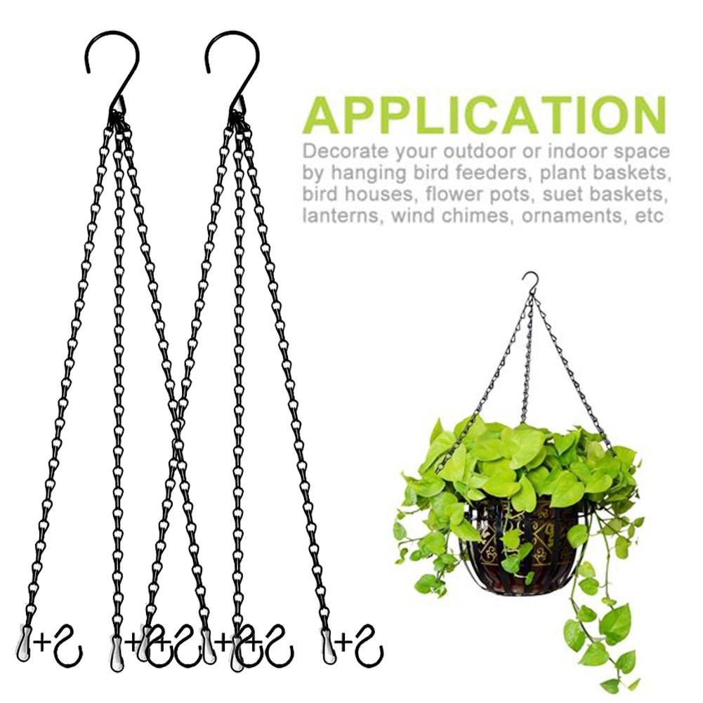 Závěsný řetízek 3,0 * 55 mm 32 mm Délka 50 cm 5ks Černý