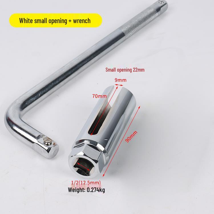 22mm Lambdasonden-Entfernungswerkzeug für Auto - Steckschlüssel für vordere und hintere Sensoren