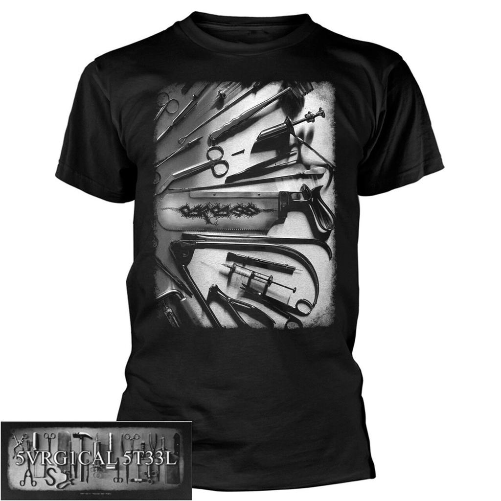 Carcass Surgical Steel Shirt S-XXL T-shirt Death Metal Official Band T-Shirt