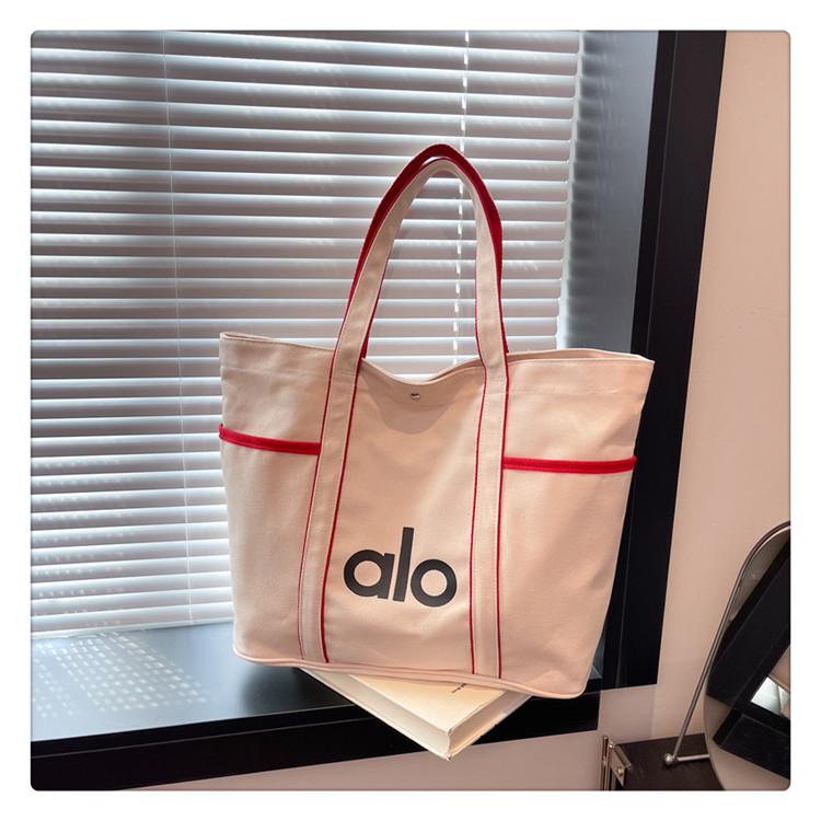 Wszechstronna torba płócienna o dużej pojemności: Modna torba szkolna na ramię lub do ręki do dojazdów i na zakupy