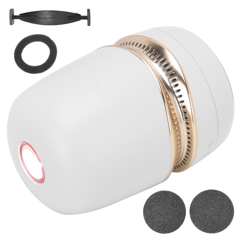 Lixadeira Elétrica para Pés Recarregável Portátil 3 Cabeças de Lixamento Tipo Aspirador NV8615B