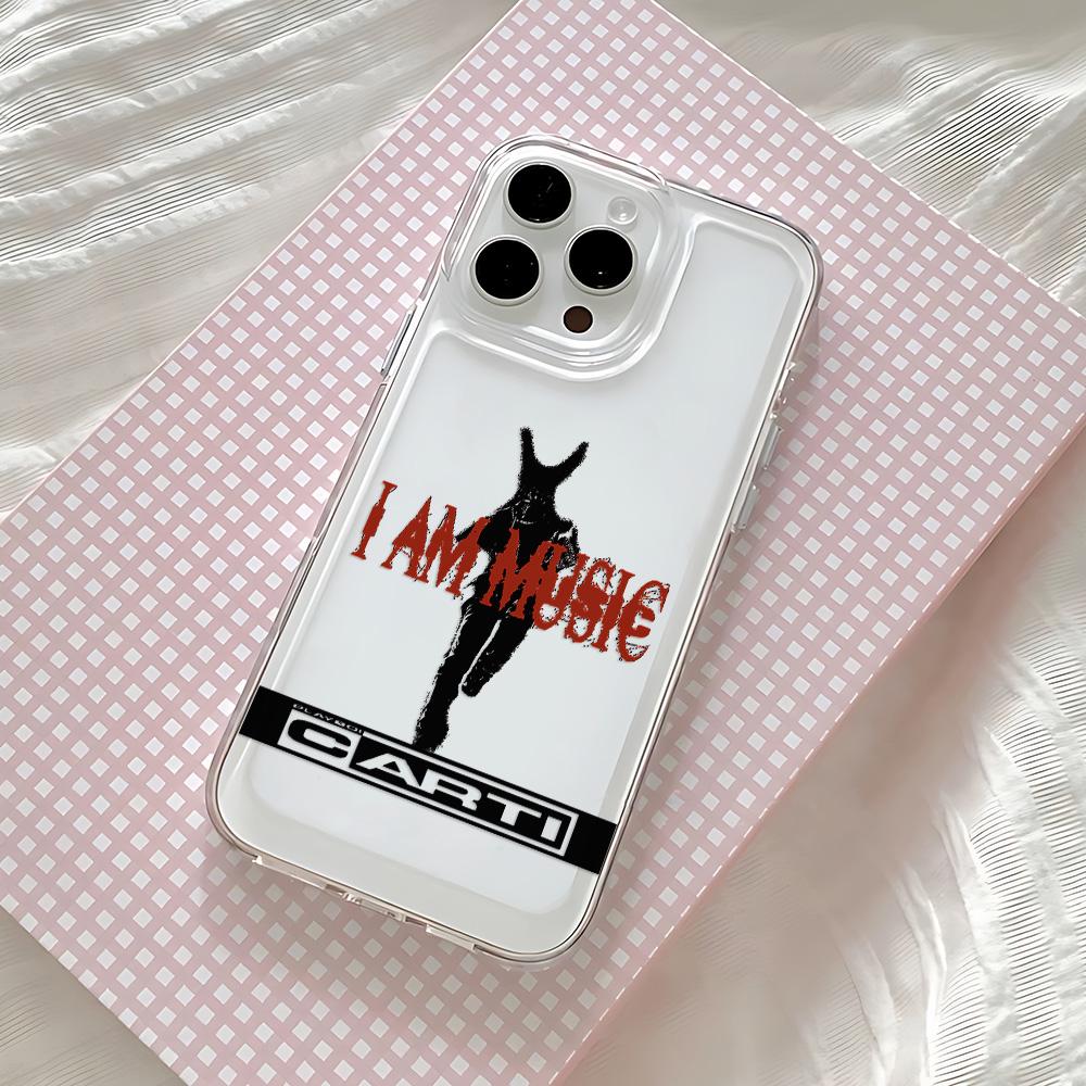 Hot P-Playboi Cartis I AM MUSIC Phone Case For iPhone 17 16 16e 15 14 13 12 11 Mini Pro Max X XR XSMax 7 8 Air Plus Back Cover