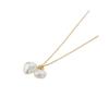 Charmy 18k Gold Plated Twin Pearl-necklace