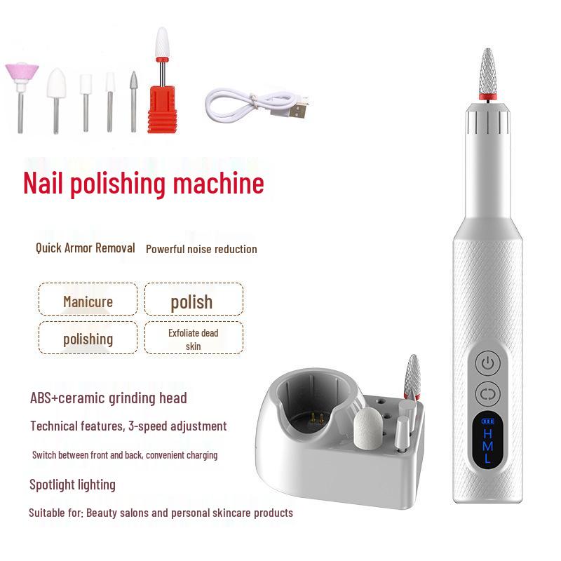 Portable Electric Nail Drill and Polishing Tool