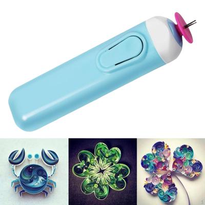 Electric Quilling Slotted Crafts Automated Paper Volume Packaging 3D Origami