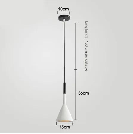 

Modern Led Pendant Lights Multicolor E27 for Kitchen Fixtures Indoor Bedroom Dining Room Hanging Lamp Lampshade Home Chandeliers no light bulb белый