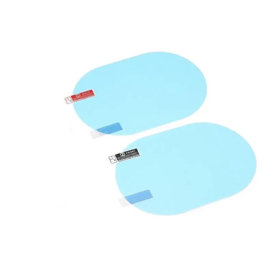 2 Pcs Car Rearview Mirror Waterproof Film Reflective Mirror Waterproof Film Transparent Mirror Waterproof Fog Automotive Parts