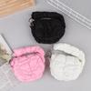 Mini Bag Mini Cloud Waist Pack Lightweight Solid Secure Button Closure With Decorative Coin Purse And Headphone Bag