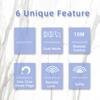 Phone Remote Shutter Multifunctional Remote Control for Smartphone Tablet Turning Pages Shooting Volume Adjust Pause Playback