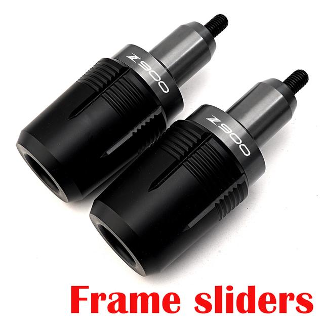 Apărător de accident de evacuare din aluminiu pentru motocicletă pentru Kawasaki Z 900 Z900 RS 2017-2022 Glisoare pentru cadru Motor în cădere