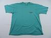 Cocoa Beach Florida Striped T-Shirt Green Sz XL 1990s