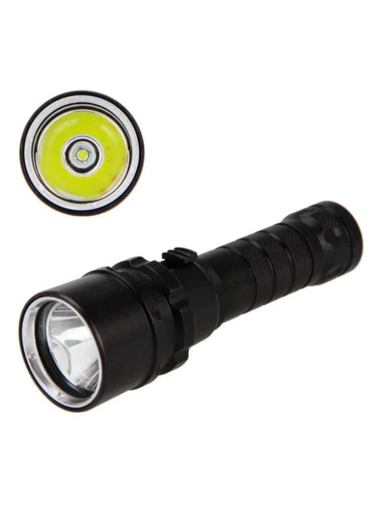 Powerful LED Diving Flashlight High Bright Professional Underwater Dive Torch IPX8 Waterproof Rating Lamp With Hand Rope