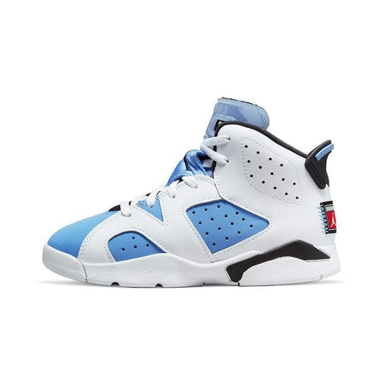 New Jordan 6 Retro UNC White PS DV3605-410