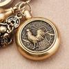 Universal Car Interior Hanging Pendant Lucky Charm Vintage Keychain Pendant Decoration Handmade Animal Themed Craft