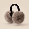 Folding Plush Earmuffs Faux Fur Ear Warmer Fashion Earflap Protection  Outdoor