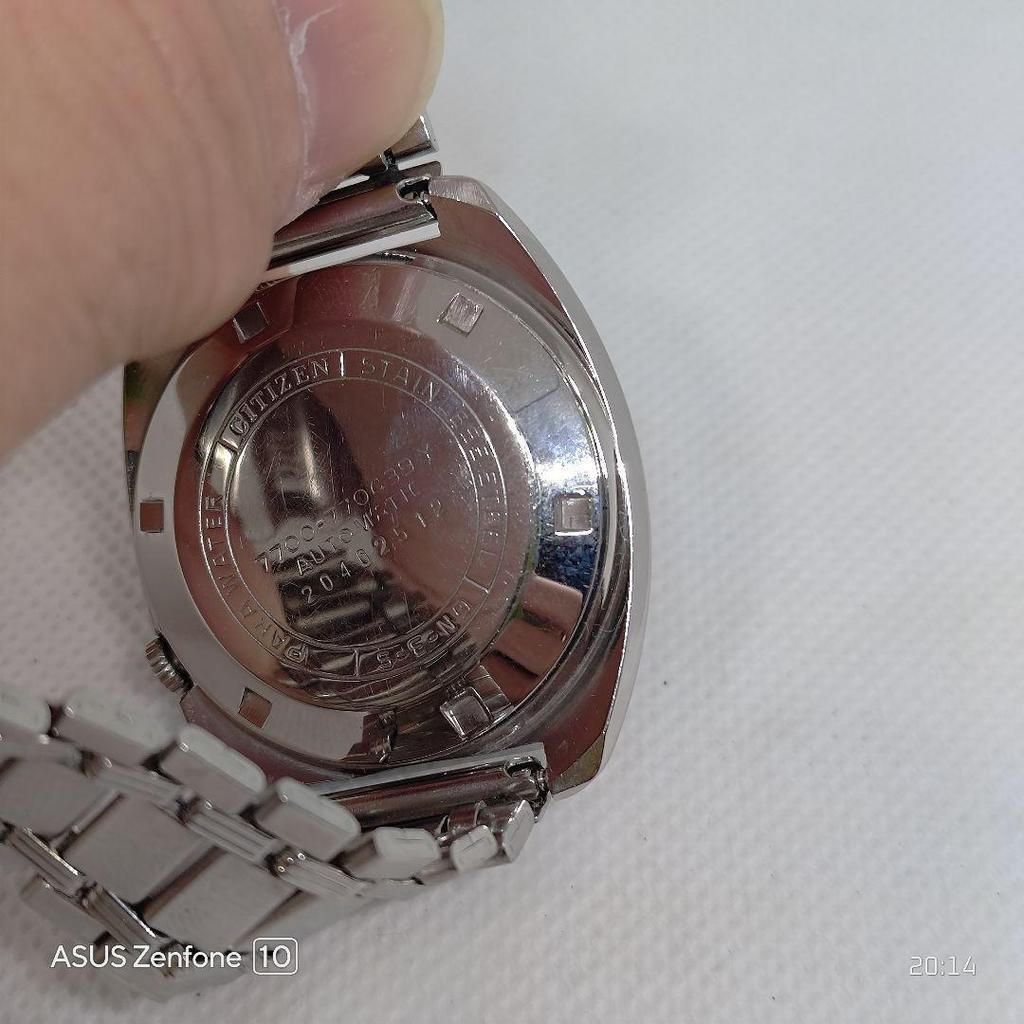 Used Citizen Leopard Automatic 24 jewels High Beat Blue Dial
