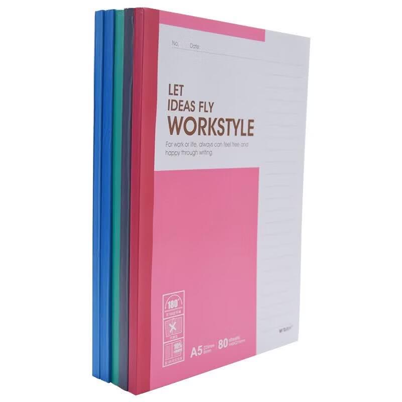 M&G A5 80-Page Business Notebook (5-Pack)