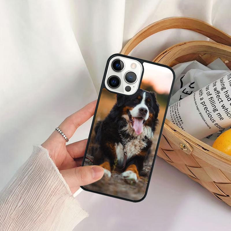 Bernese Mountain Dog Phone Case For iPhone 17 Air 16 15 14 11 12 13 Pro  MAX Plus coque Cover Shell