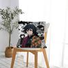 Cartoon Figure Giyu Tomioka   Cushion Cover Pillowcase Upholstery Sofa Throw Pillow Home Decor Pillowcas