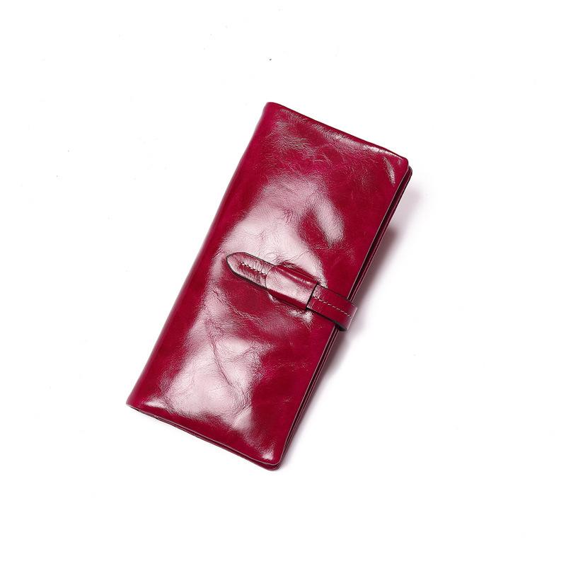 Women's wallet, leather wallet, wallet, soft leather clutch bag, women's small bag, new women's bag, versatile retro style