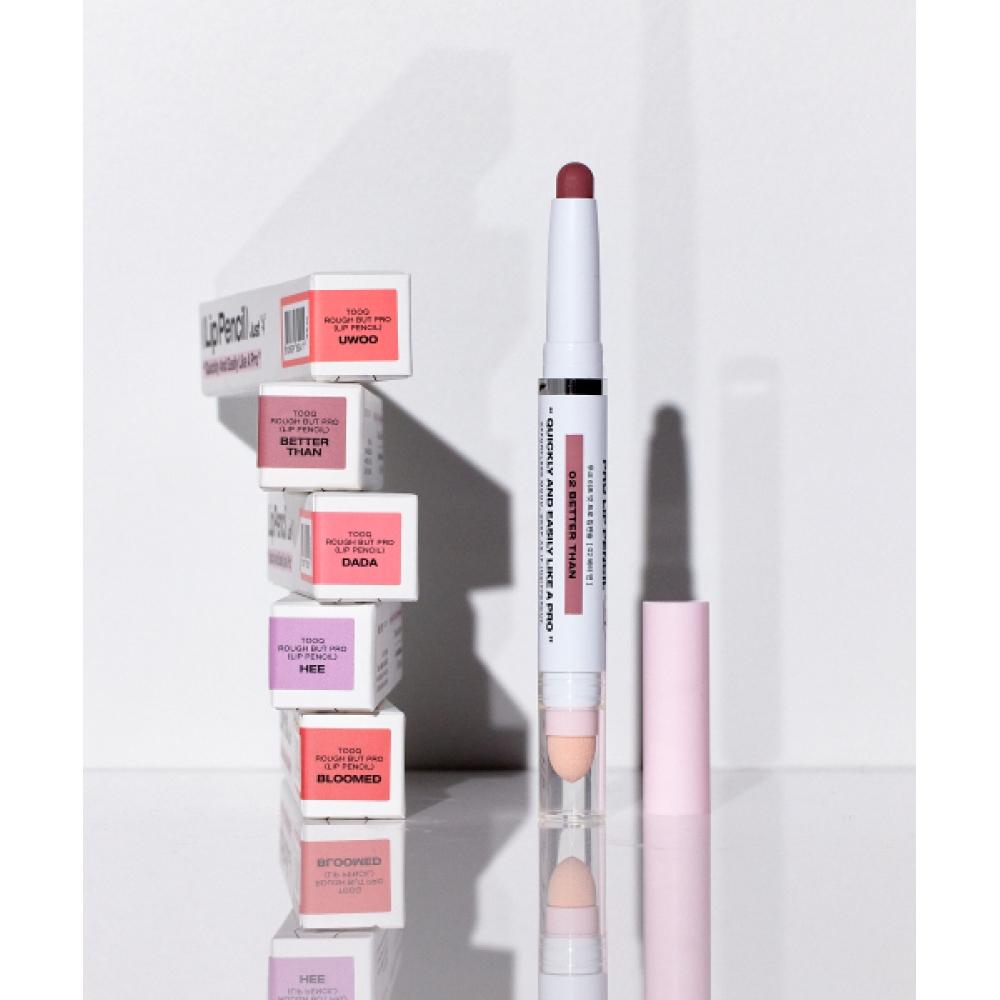 Tooq Lip Pencil Rough Velvet  4color 07 Demuir Peach