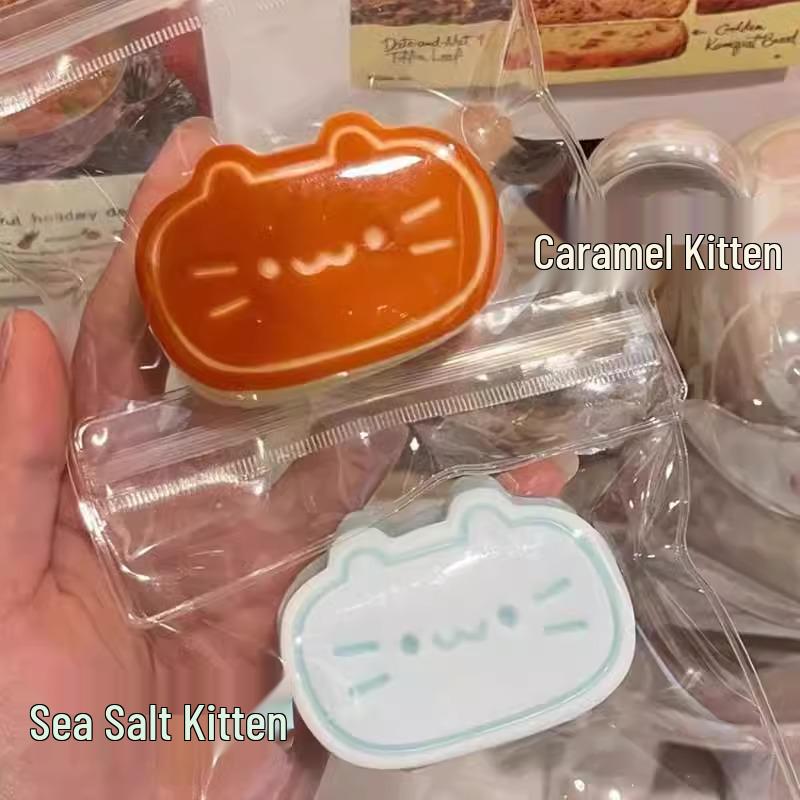 

Handmade Kitten Cheesecake Squishy Toy – Slow Rebound Finger Fidget