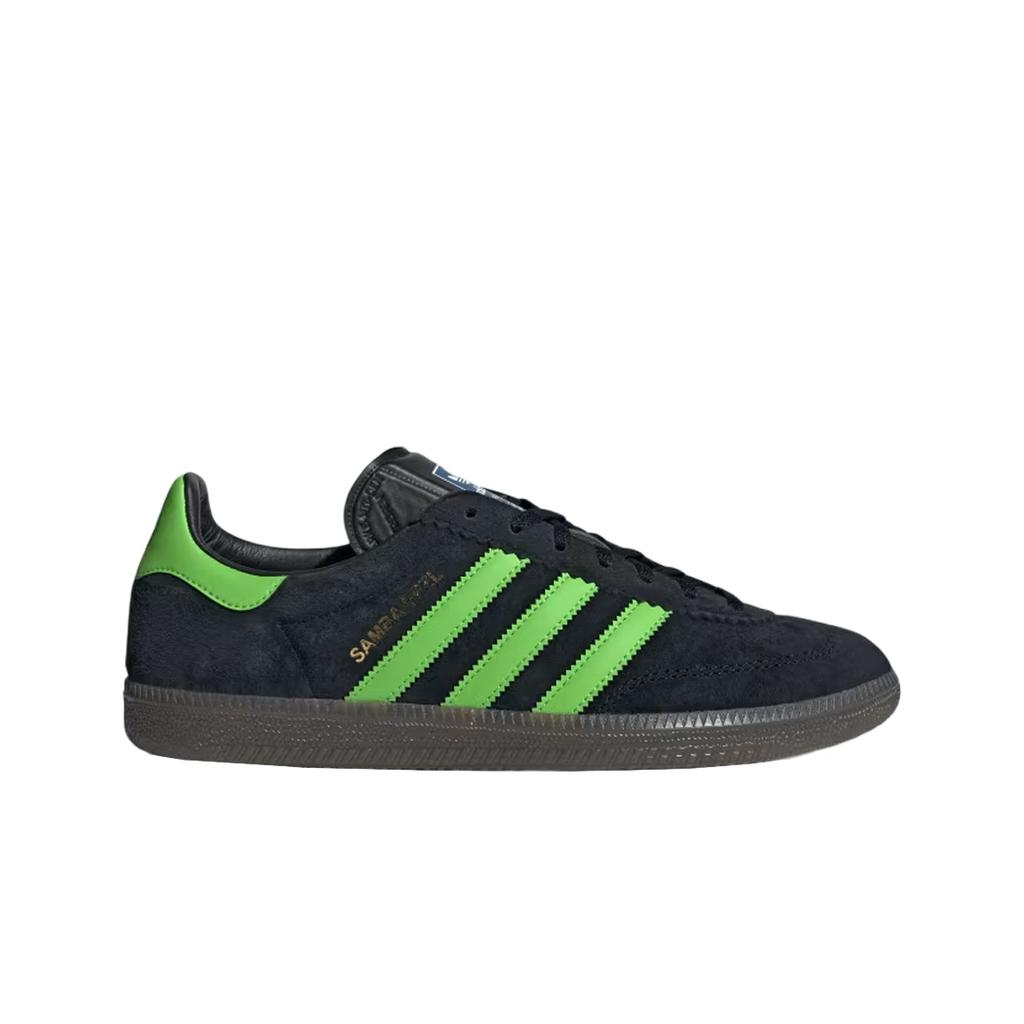 Adidas Samba Deco Spezial Core Black Lucid Lime