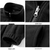 JEANSWEST Men's 3-in-1 Fleece Lined Hooded Outdoor Jacket