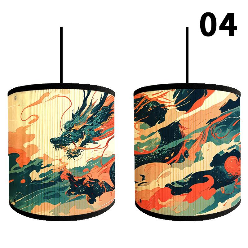 Japanese Style Lamp Shade Bamboo Art Light Cover Bar Cafe Homestay Restaurant Decor Chandelier 30cm Home Bedside Wall Lamp Cover