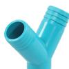 Saltwater Resistant Marine T Joint ABS Bilge Pump Hose Adapter Y Shaped Drainage Fitting Suitable for Bilge Pump Systems