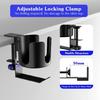 Not Tool Desk Cup Holder With Headphone Hook Organizers Space Efficient Clamp Design For Home Office Environment