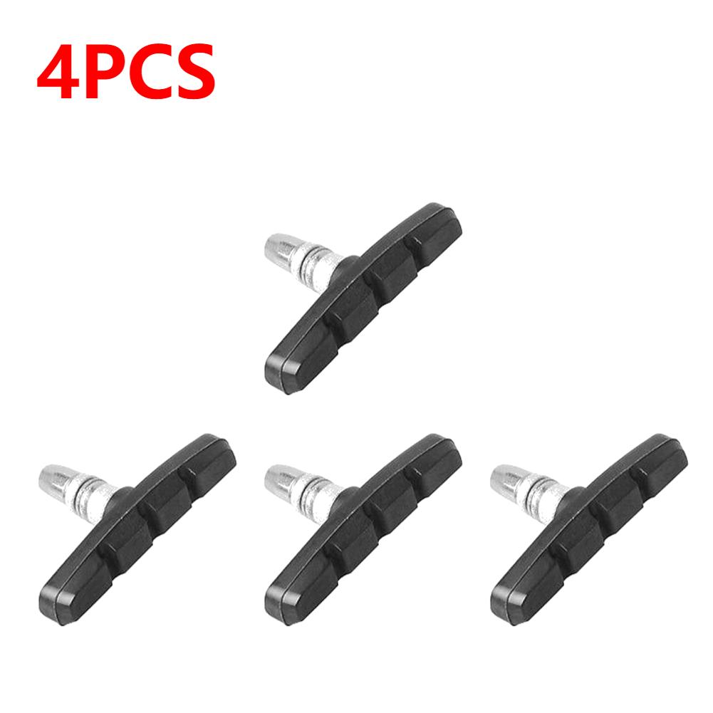 2-10PCS MTB Mountain Bike Brake Blocks Set Rubber Bicycle V-brake Shoes Pads Road Riding Cycling Accessories
